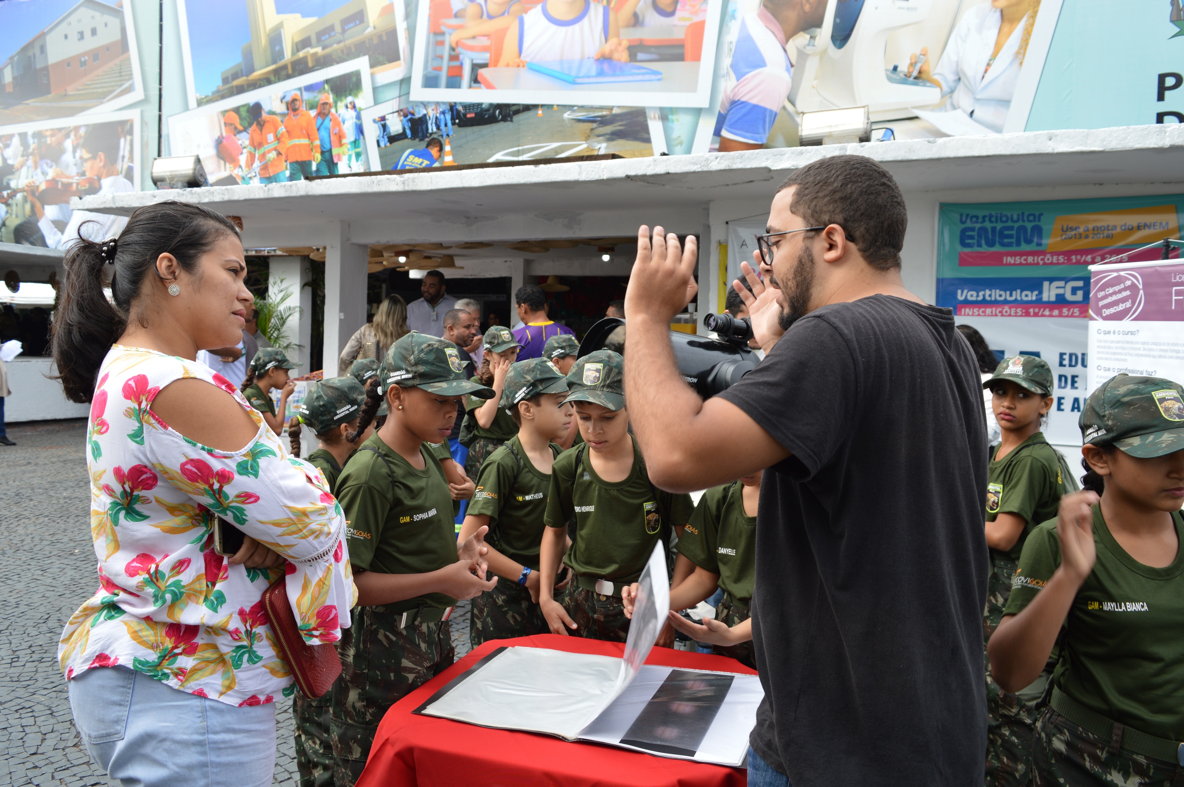 O Câmpus Goiânia do IFG está com estande na 74ª Exposição Agropecuária do Estado de Goiás, no Parque de Exposições de Goiânia.